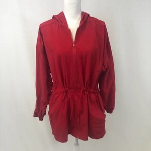 EXPRESS ATHLETIQUE Vintage Nylon Zip Jacket Medium